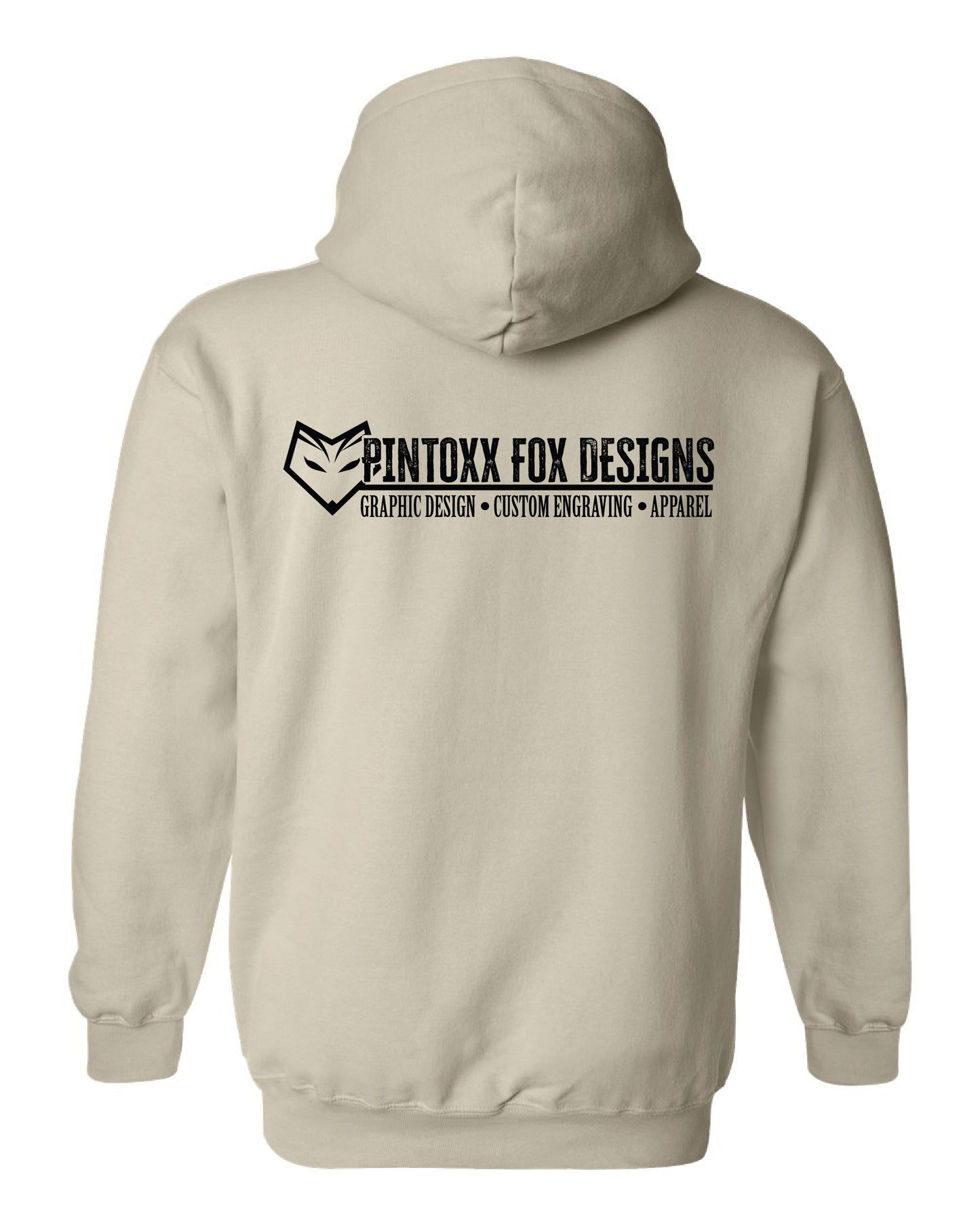 OG Tan Sweatshirt - Left Chest and Back Design