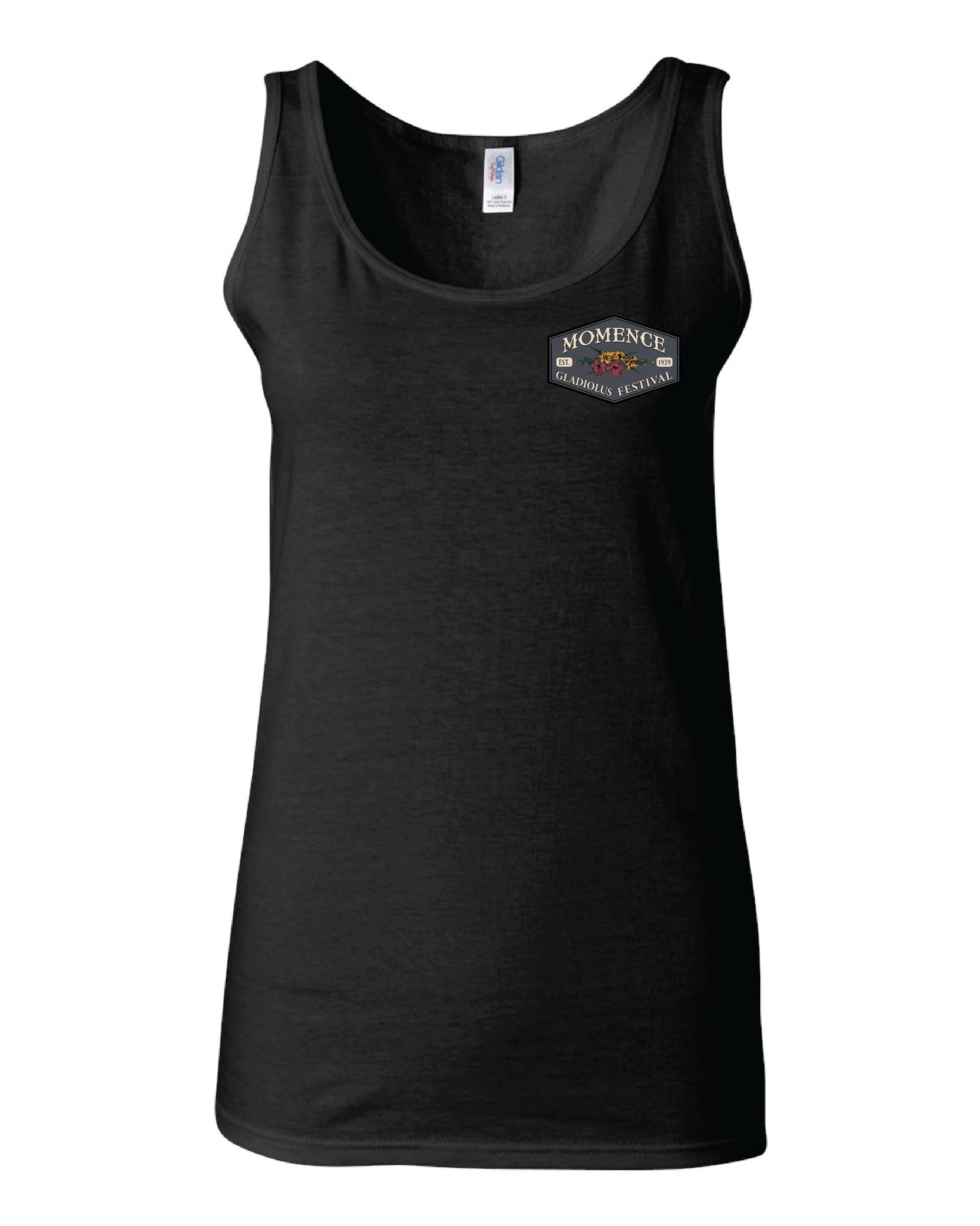 Adult Womens Black - Softstyle Tank