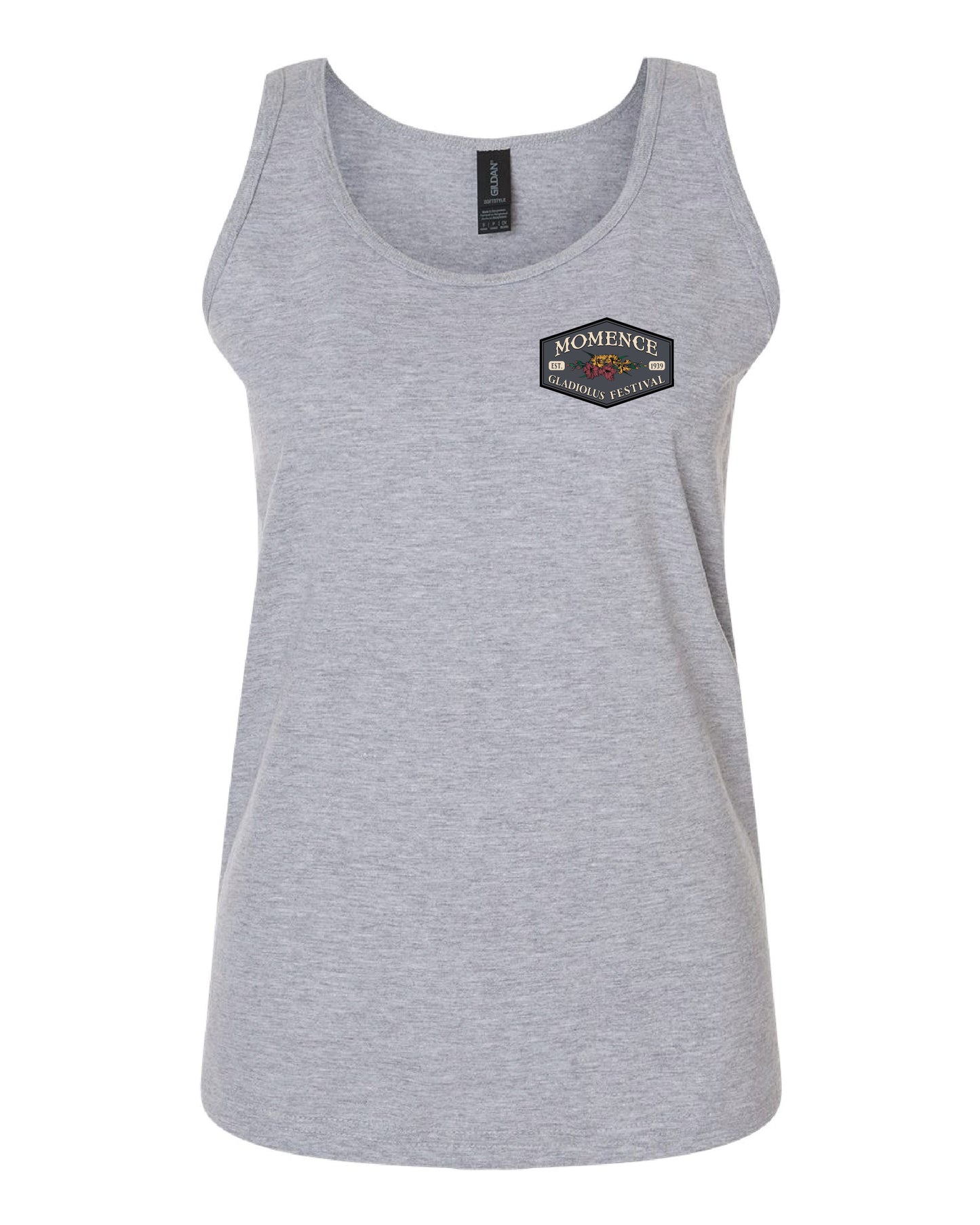Adult Womens Grey - Softstyle Tank