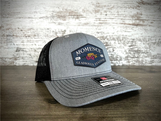 Heather Grey/Black - Richardson 112 Trucker Hat