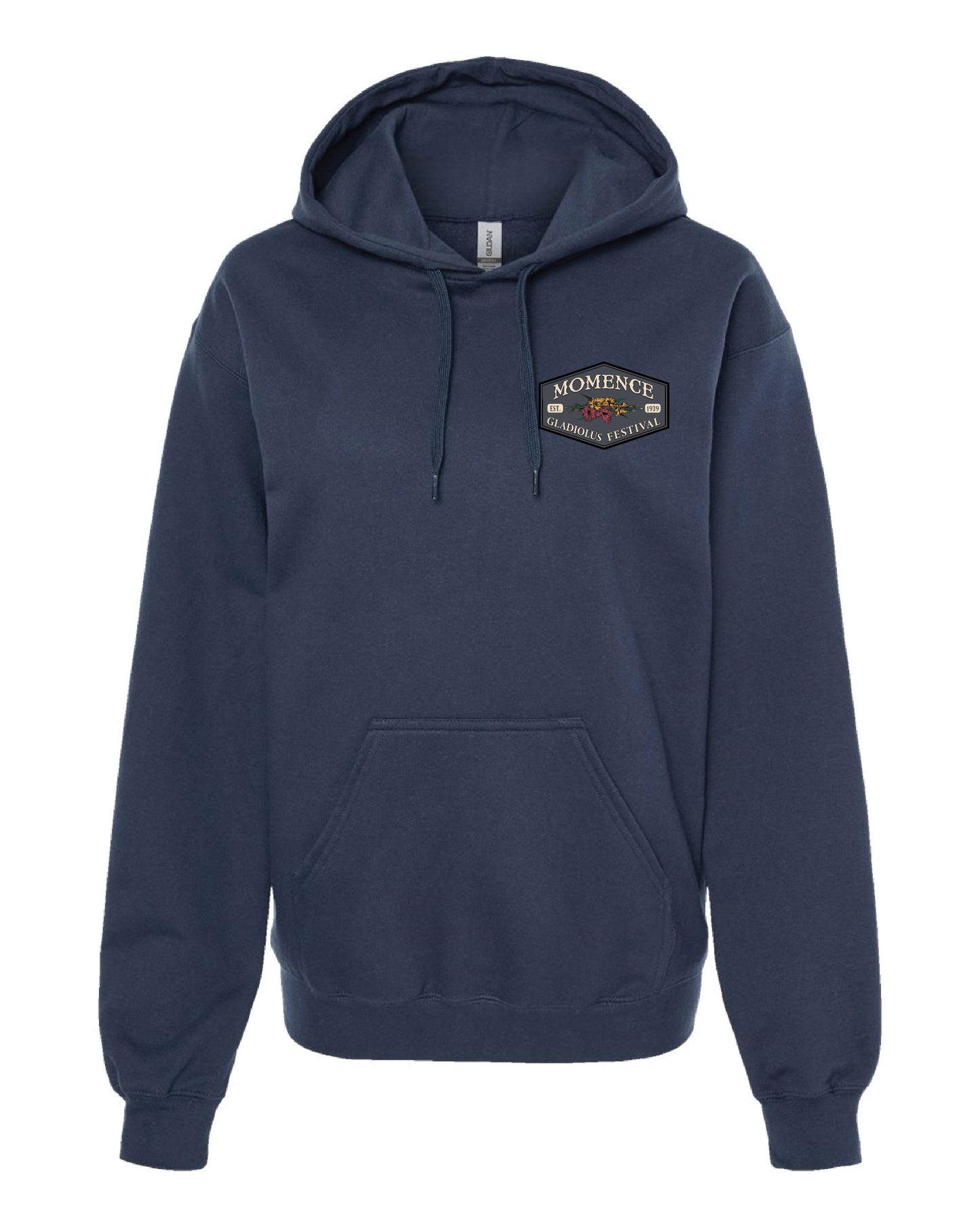 Adult Blue Dusk - Hooded Sweatshirt - Front and Back Design