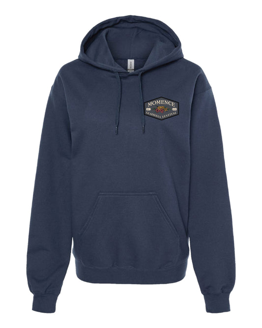 Adult Blue Dusk - Hooded Sweatshirt - Front and Back Design