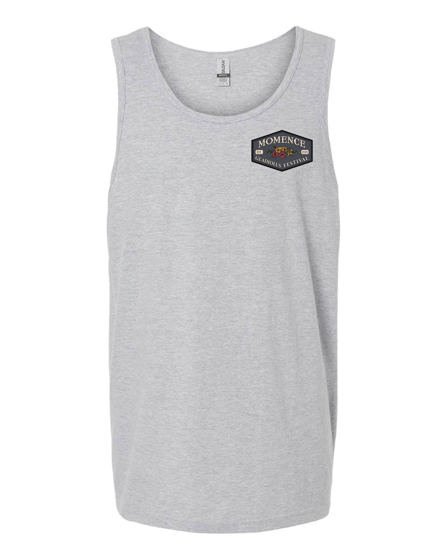 Adult Mens Grey - Softstyle Tank