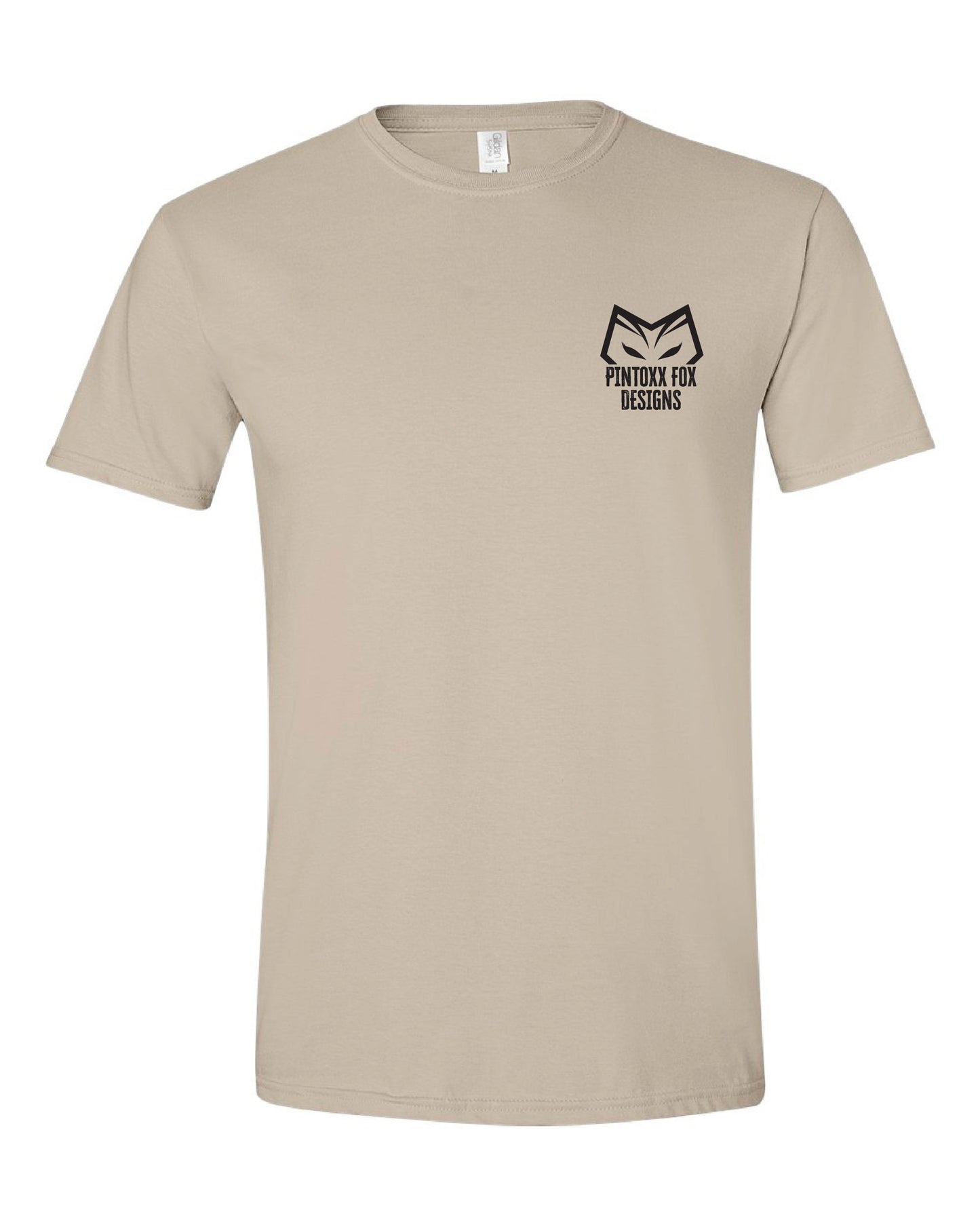 OG Tan Tee - Left Chest and Back Design