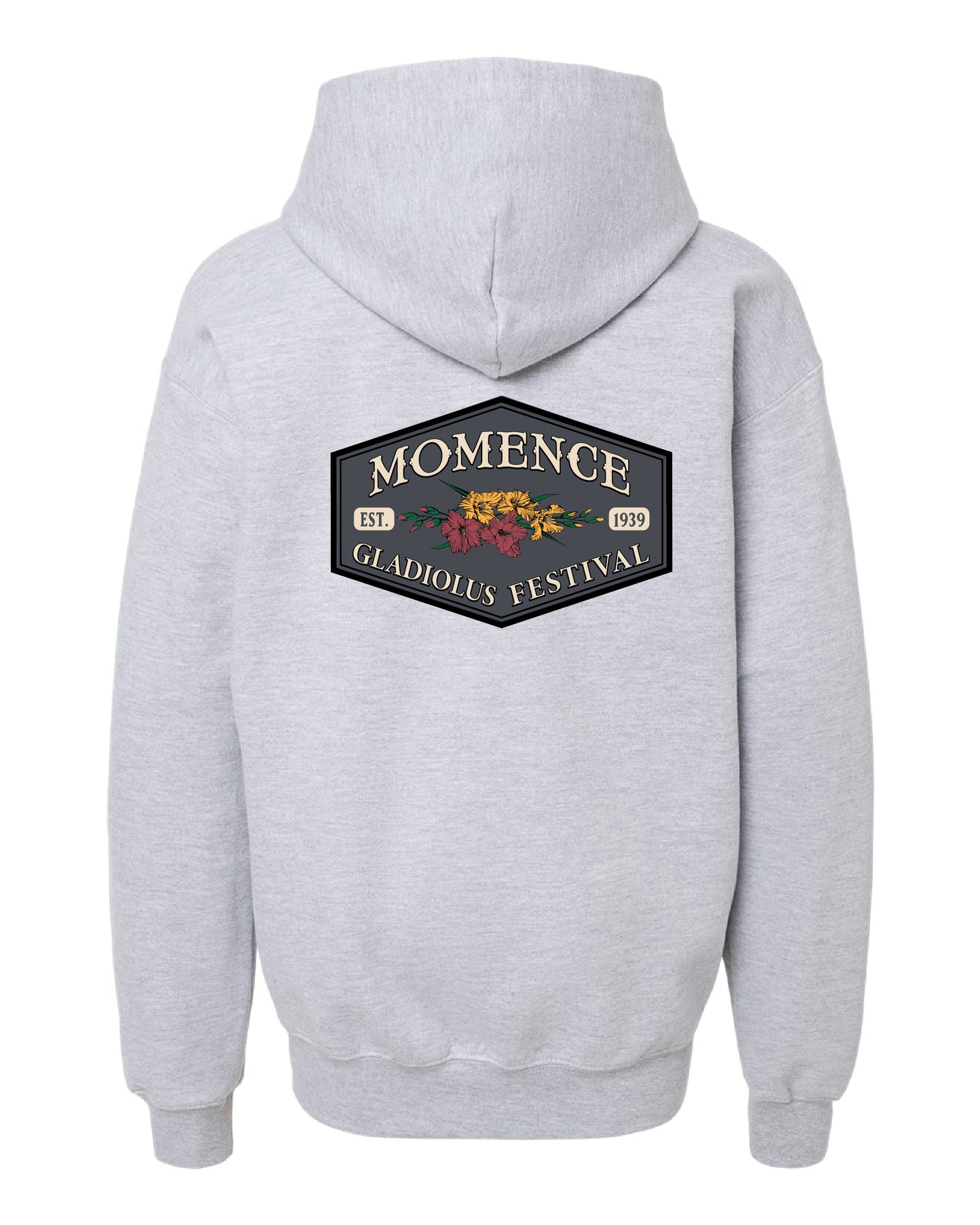 Youth Sport Grey - Hooded Sweatshirt - Front and Back Design