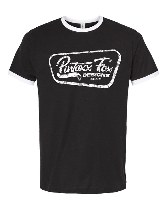 Vintage Inspired Ringer Tee - Full Front Design