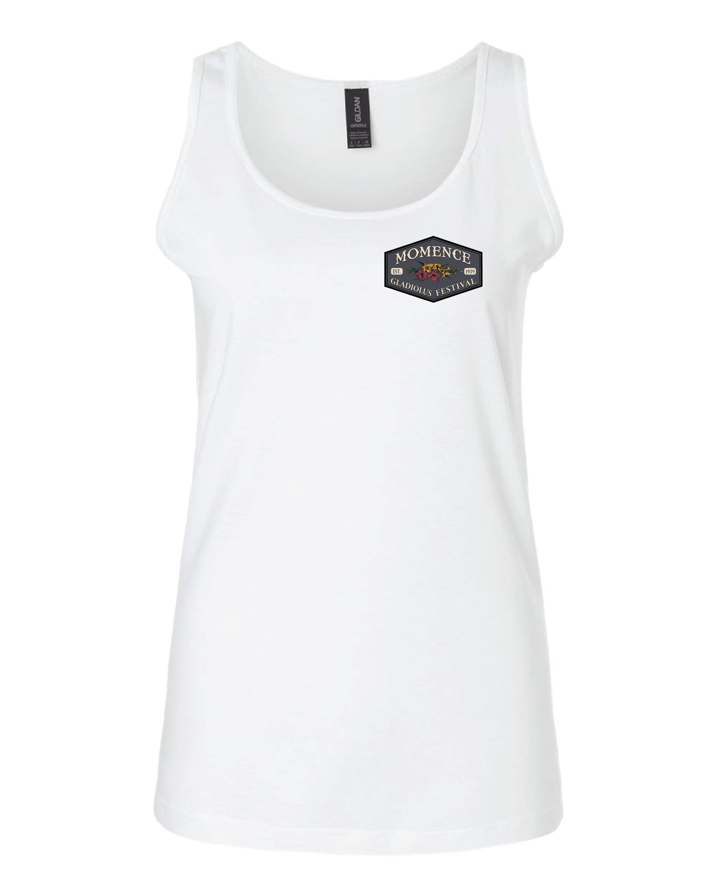 Adult Womens White - Softstyle Tank